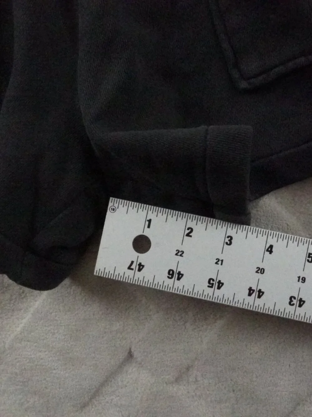 aerie High Rise Sweat Shorts Womens Small Baggy Washed Out Fadded Athleisure